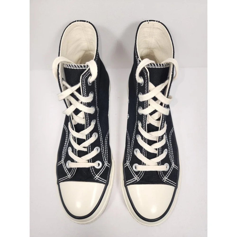 Kawaii Black Space Bunny Universe Sneakers Canvas Hi Top‎ BL-Union Size 9